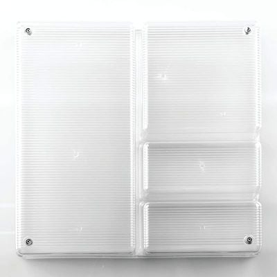 iDesign ID56530ES Linus Grand Drawer Organizer, ClearPlastic