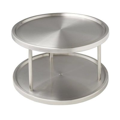 Wenko 2 Tier Turntable Stainless Steel