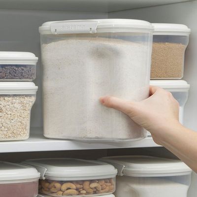 "Sistema Bake It 3.25L: Multipurpose Kitchen Storage  Microwave, Fridge, Freezer Safe  Keep Baking Ingredients Fresh & Organized  BPA FREE   pen_spark"