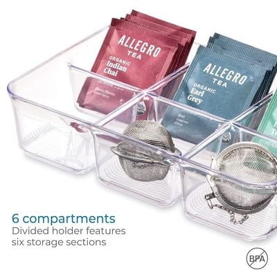 InterDesign Kitchen Storage and Organizers, Plastic, Clear