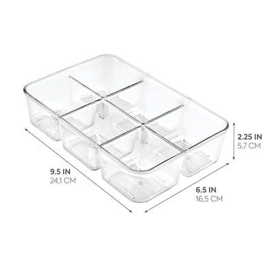 InterDesign Kitchen Storage and Organizers, Plastic, Clear