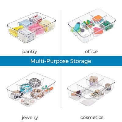 InterDesign Kitchen Storage and Organizers, Plastic, Clear