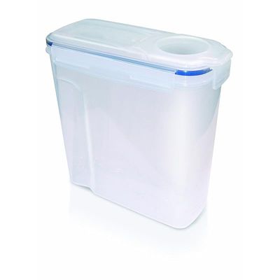 Addis 507190 Clip and Close Cereal Container, 4 Liter Capacity