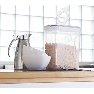 Addis 507190 Clip and Close Cereal Container, 4 Liter Capacity