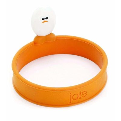 Joie Kitchen Gadgets 50600 Roundy Egg Shaping Ring, Orange, Silicone