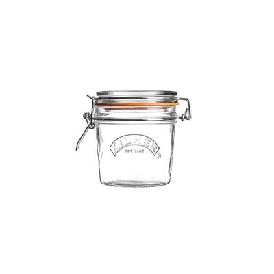 Kilner 0025.495 Round Clip Top Glass Jar, 0.35 Litre, 35 ml