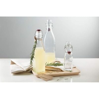 Kilner Transparent 1 L Storage Bottle - Clip Top , 25.472