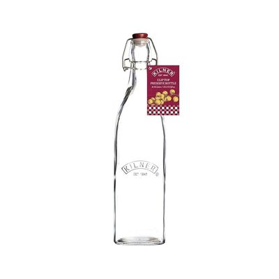 Kilner Clip Top Bottles Set of 1 transparent 0025.471