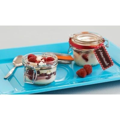 Kilner Round Clip Top Jar, 125 ml Capacity, Clear