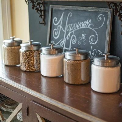 Anchor Hocking 48oz Mini Montana Jar with Stainless Steel Lid
