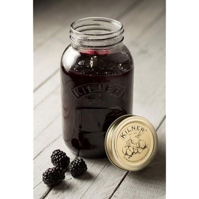 Kilner 25.401 Preserve, Jam, Chutney Jar, 1 Litre