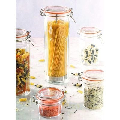 Kilner 2.2 Liter Facetted Clip Top Jar