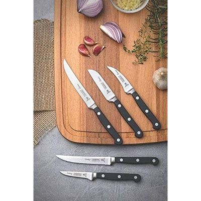 Tramontina Century 24004105 Steak Knife, 5-Inch Blade Length, Silver/Black