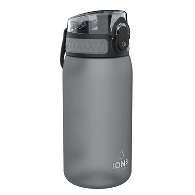 Ion8 Leak Proof Kids' Water Bottle, Bpa Free, Grey