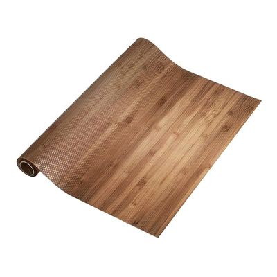 WENKO Slip Stop mat Bamboo - drawer mat, cuttable, Plastic (EVA), 50 x 150 cm, Multicoloured