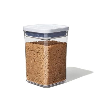 New Oxo Good Grips Pop Container - Airtight Food Storage 1.1 Qt Square Brown Sugar 11234000UK