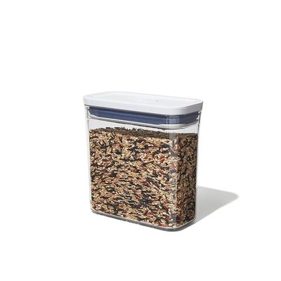 New Oxo Good Grips Pop Container - Airtight Food Storage 1.2 Qt - Rectangle - Pasta 11234900UK