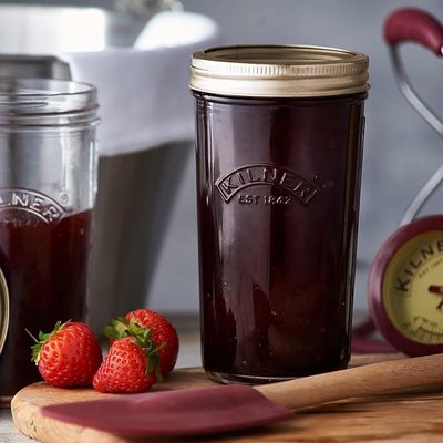 Kilner Wide Mouth Preserve Jar 0.5 Litre, 9 x 9 x 16.5 cm