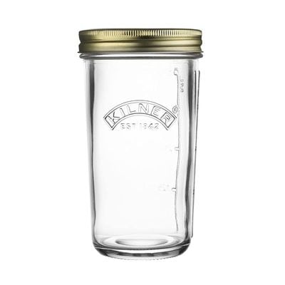 Kilner Wide Mouth Preserve Jar 0.5 Litre, 9 x 9 x 16.5 cm