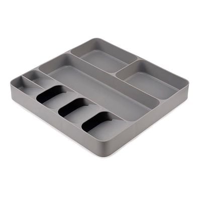 Joseph Joseph DrawerStore Kitchen Drawer Organizer Tray for Cutlery Utensils and Gadgets, Gray, One-size, 85127