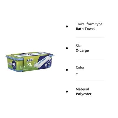 Swiffer Extra Large Wet Refill Pack of 12