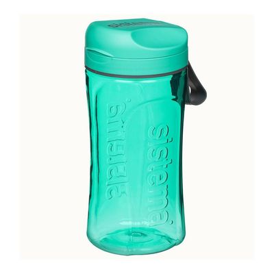 Sistema 600ml Tritan Swift Bottle  Green : Lightweight & Durable   Great for Gym & Fitness Activities   Leakproof, BPA Free & Easy to Clean