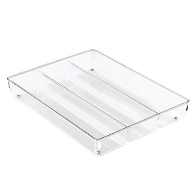 Interdesign Linus Utensil Organizer, Clear - 160318