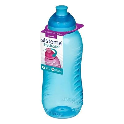 Sistema 330Ml Squeeze Bottle Blue, 0780