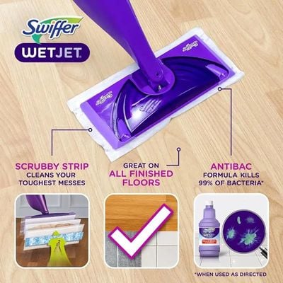 Swiffer 1.25L Wetjet Wood Floor Cleaner