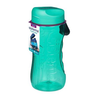 Sistema 800ml Tritan Active Bottle  Green : Leakproof & Durable   Perfect for On the Go   BPA Free & Reusable 