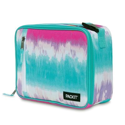 Packit Classic 3 Liter Cooler Lunch Box Tie Dye Sorbet