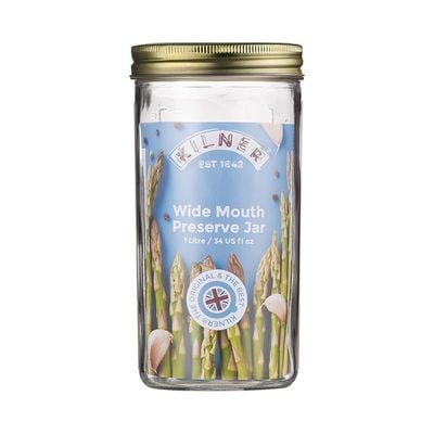 Kilner 1 Litre Wide Mouth Preserve Jar