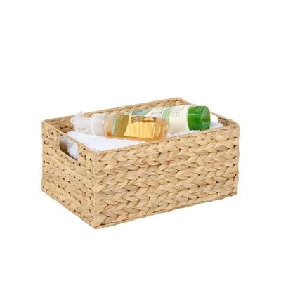 Natural Water Hyacinth Large Storage Bins 44 x 30 x 20 cm