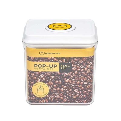 Airtight 1.7 Liter Rectangle Food Popup Container