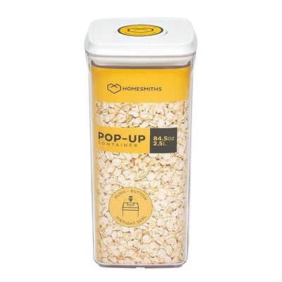 Airtight 2.5 Liter Square Food Popup Container