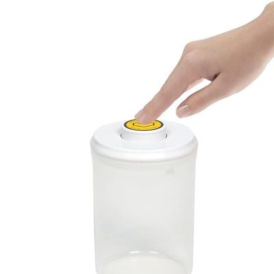 Airtight 1 Liter Round Food Popup Container