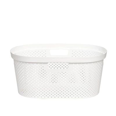 38 Liter Laundry Basket Oval