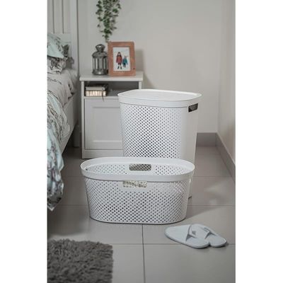 38 Liter Laundry Basket Oval