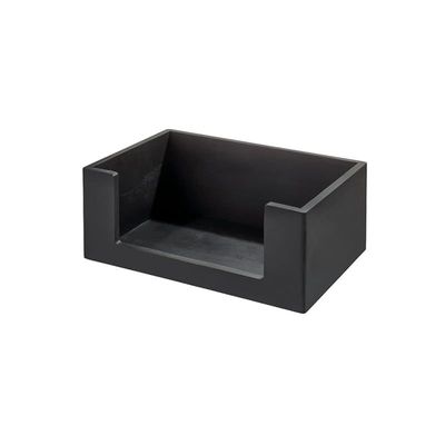 The Home Edit Open Front Bin, 10-Inch x 15-Inch x 6-Inch Size, Matte Black