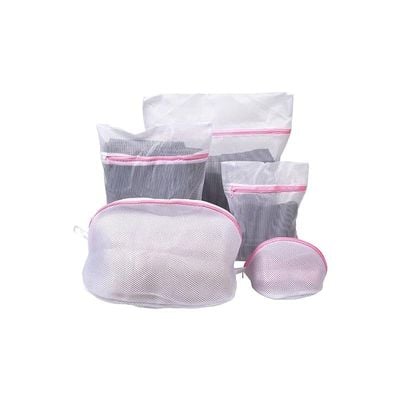 Mesh Laundry Bag Set of 5 Pieces