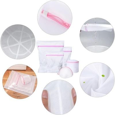 Mesh Laundry Bag Set of 5 Pieces