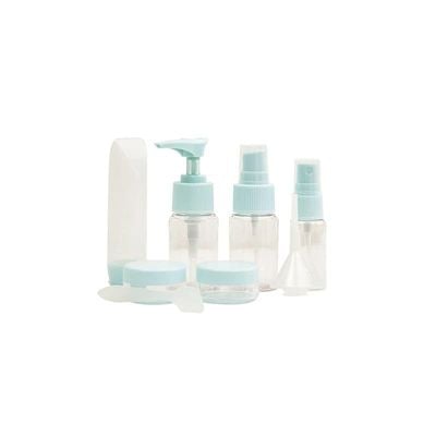 6 Piece Refillable Cosmetics Travel Bottle Set