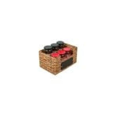 Medium Water Hyacinth Storage Basket 28 x 19 x 15 cm