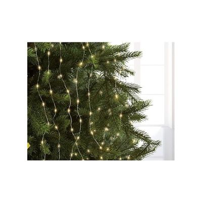 LED Warm White LED Tree Lights Ideal for 6ft Trees Silver Cable