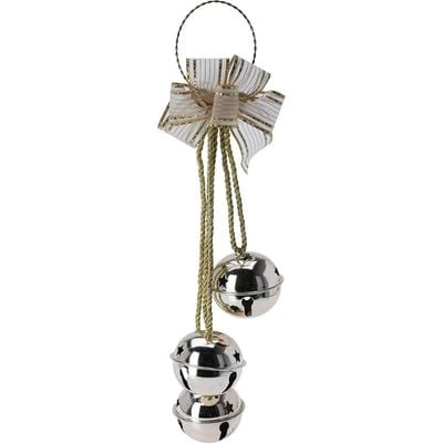 Home @ Styling Collection Christmas Decorations Door Bells Set of 3 Golden