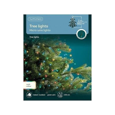 Micro Led Tree Bunch Multicolor 832 Bulbs