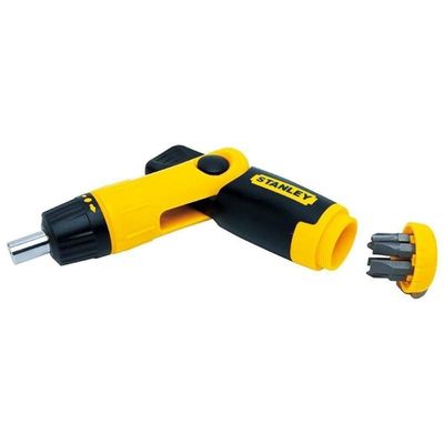 Stanley 0-63-022 Pistol Grip Screwdriver, Multi-Colour, Set of 24 Piece