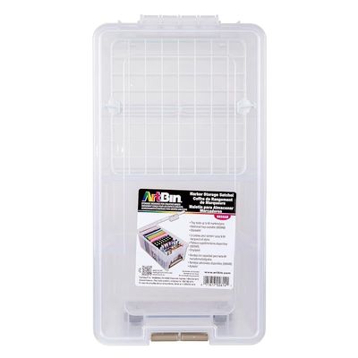 Artbin marker storage satchel translucent clear