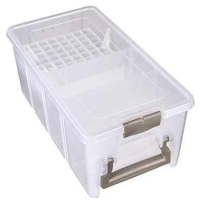 Artbin marker storage satchel translucent clear