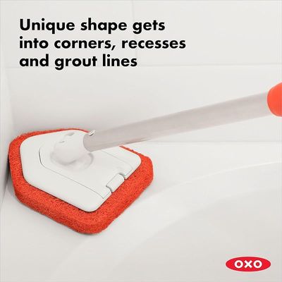 Oxo Good Grips Extendable Tub/Tile Scrubber, Assorted, 42 Inches